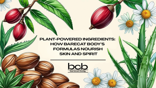 Plant-Powered Ingredients: How BareCat Body’s Formulas Nourish Skin and Spirit