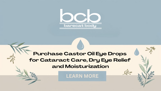 Purchase Castor Oil Eye Drops for Cataract Care, Dry Eye Relief and Moisturization