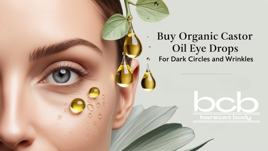 Buy Organic Castor Oil Eye Drops for Dark Circles and Wrinkles