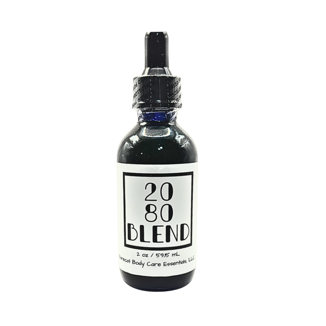 2080 DMSO & Organic Golden or Jamaican Black Castor Oil Blend Glass Dropper Skin & Eye Health