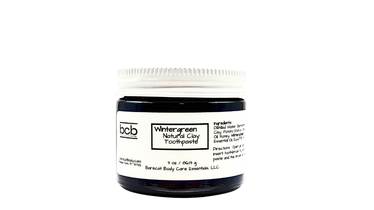 Natural Clay Toothpaste – Refresh & Cleanse with Bentonite Clay