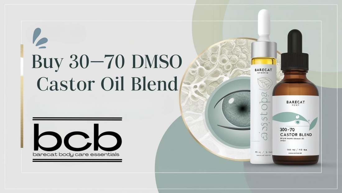 Buy 30-70 DMSO Castor Oil Blend for Eye Care of Multiple Conditions Including Floaters