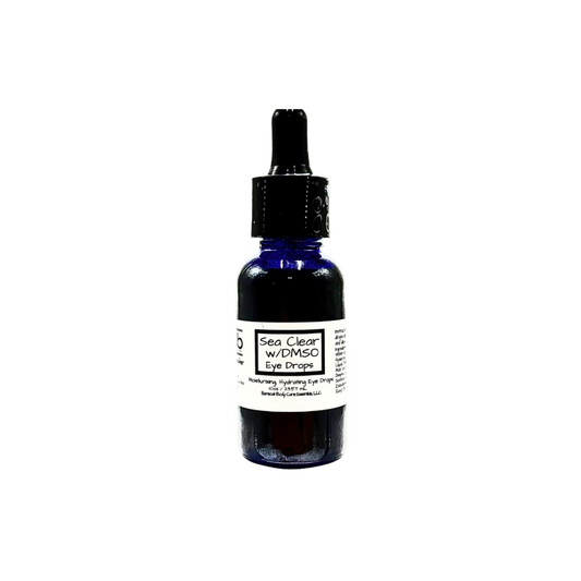 Barecat Body SeaClear Eye Care with DMSO dropper bottle, part of the Daily Support Eye Care Combo