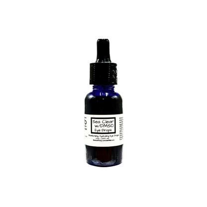 Barecat Body SeaClear Eye Care with DMSO dropper bottle, part of the Maximum Support Eye Care Bundle
