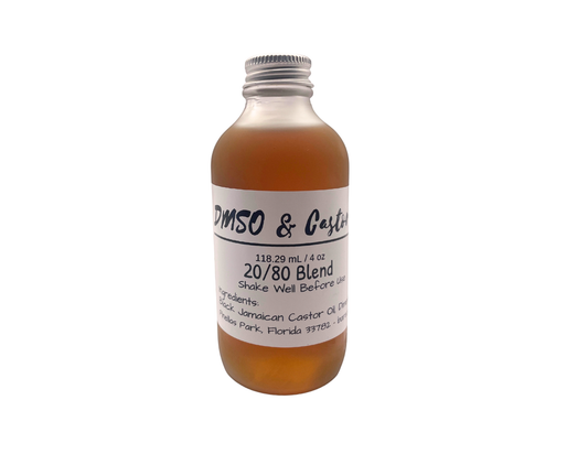 2080 DMSO & Jamaican Black Castor Oil Blend Pump Skin & Eye Health