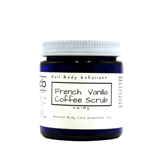 French Vanilla Coffee Scrub – Luxurious Body Exfoliation for Radiant Skin
