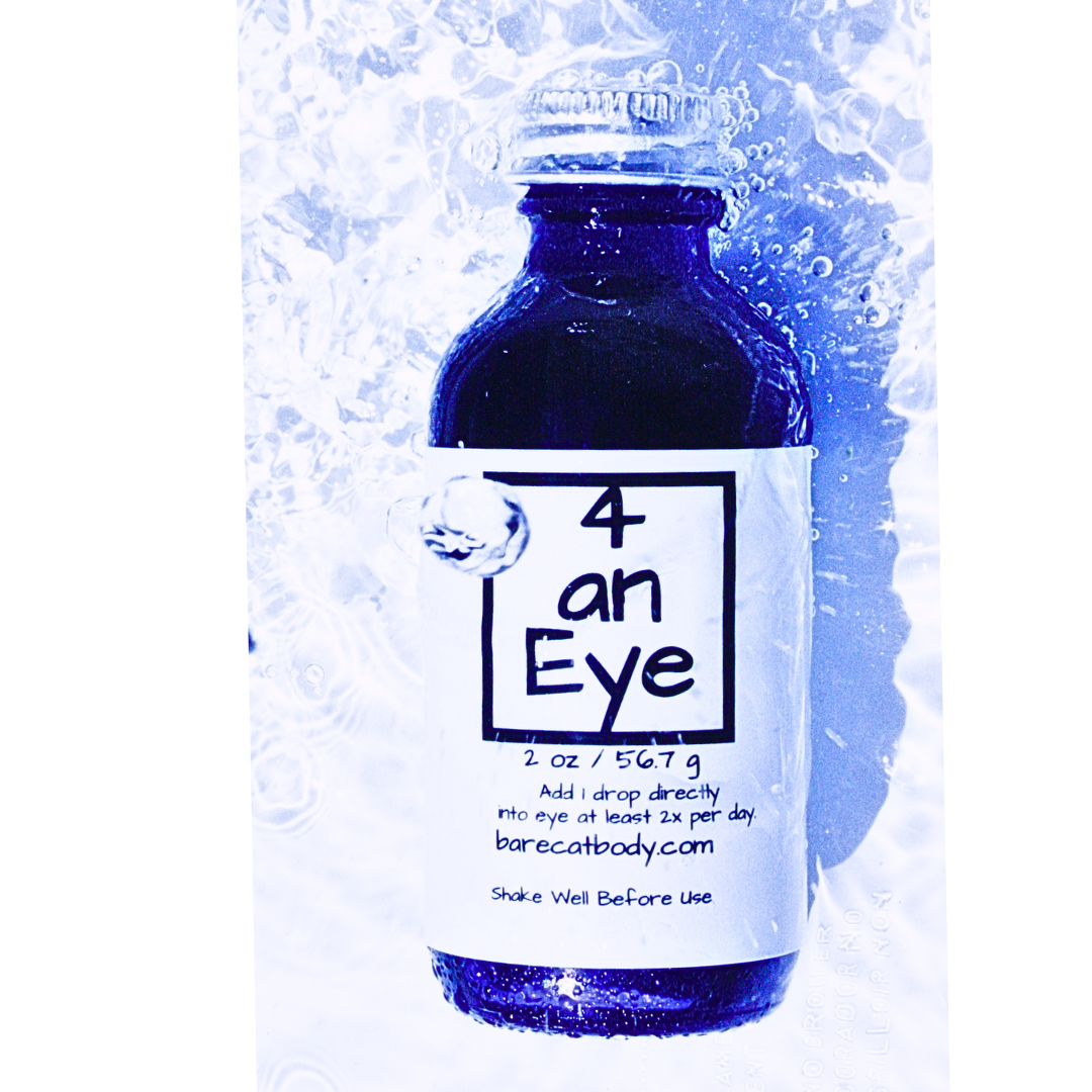 4 an Eye- Natural Eye Health Solution - Jamaican Black Castor Oil & DMSO Blend