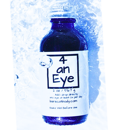 4 an Eye- Natural Eye Health Solution - Jamaican Black Castor Oil & DMSO Blend