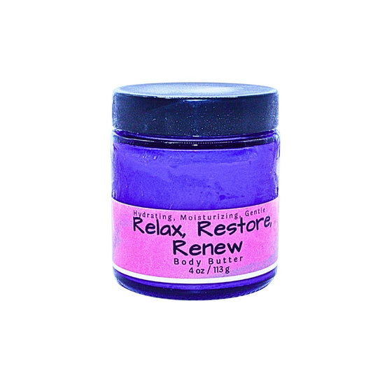 Relax, Restore, Renew Body Butter – Hydrating Skin Treatment