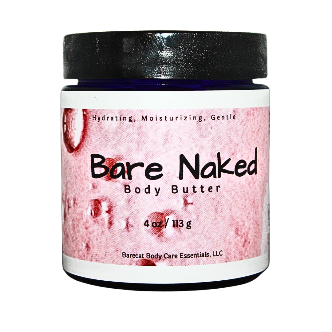 Bare Naked Body Butter – Fragrance-Free Natural Moisturizer