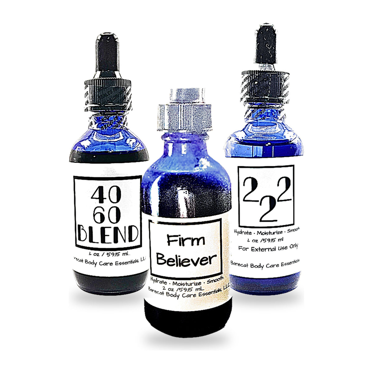 Severe Skin Combo – 4060 Blend, Firm Believer & 2•2•2 Max Hydration