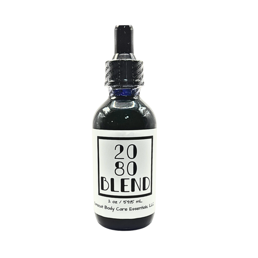 2080 DMSO & Organic Golden or Jamaican Black Castor Oil Blend Glass Dropper Skin & Eye Health