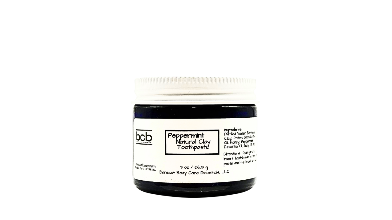 Natural Clay Toothpaste – Refresh & Cleanse with Bentonite Clay