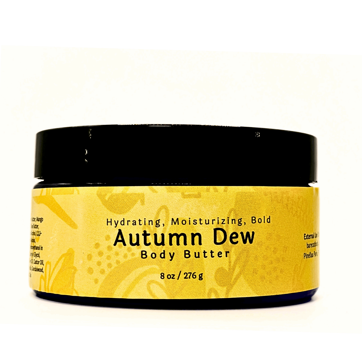 Autumn Dew Bold Scented Body Butter container showcasing its rich and creamy texture.